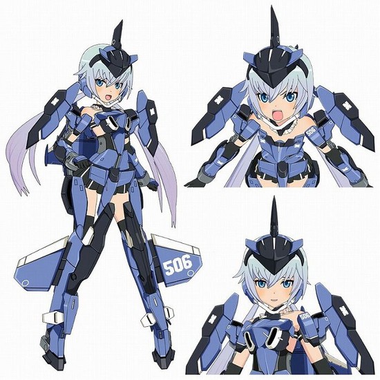 รายละเอียดและ PV ของอนิเมะ Frame Arms Girl ซึ่งสร้างจากโมเดลของโคโตบูกิยะ 