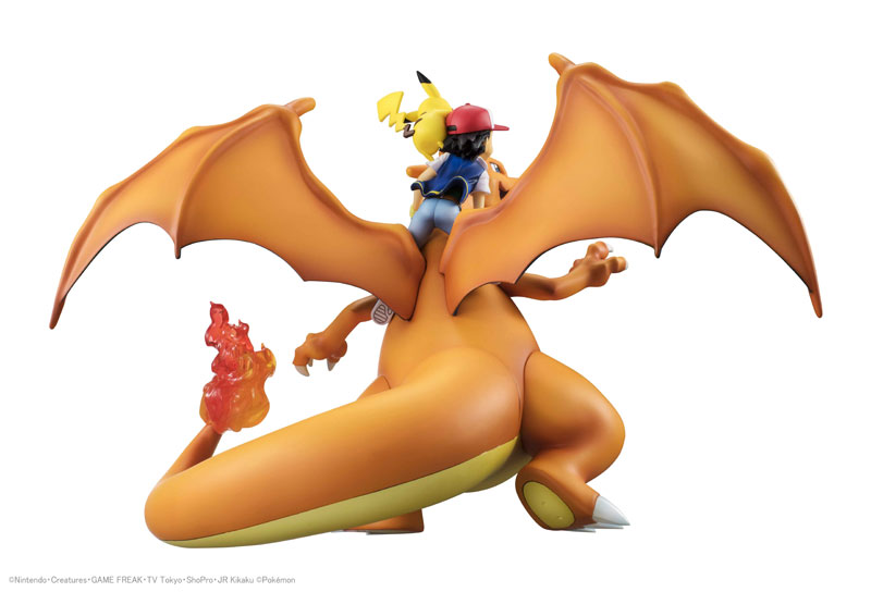 G.E.M. Series - Pokemon: Ash Ketchum & Pikachu & Charizard Complete Figure