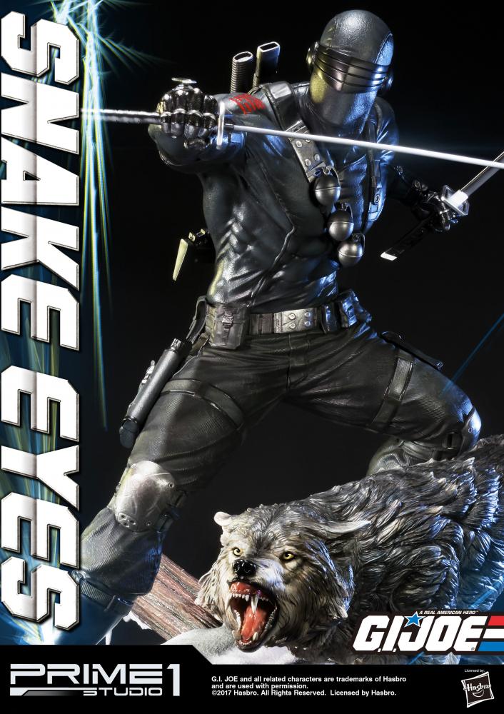 GI Joe Snake Eyes 1/4 Scale Statue EX