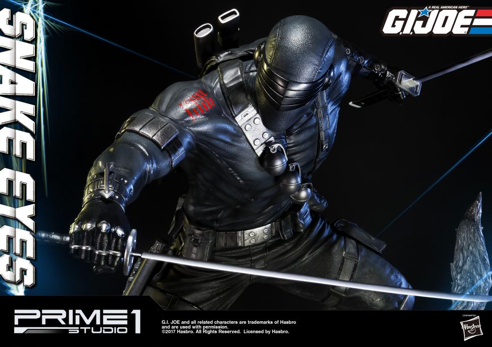 GI Joe Snake Eyes 1/4 Scale Statue EX