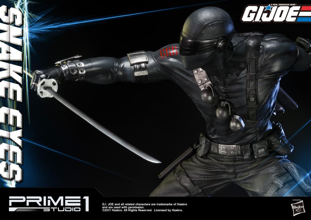 GI Joe Snake Eyes 1/4 Scale Statue EX