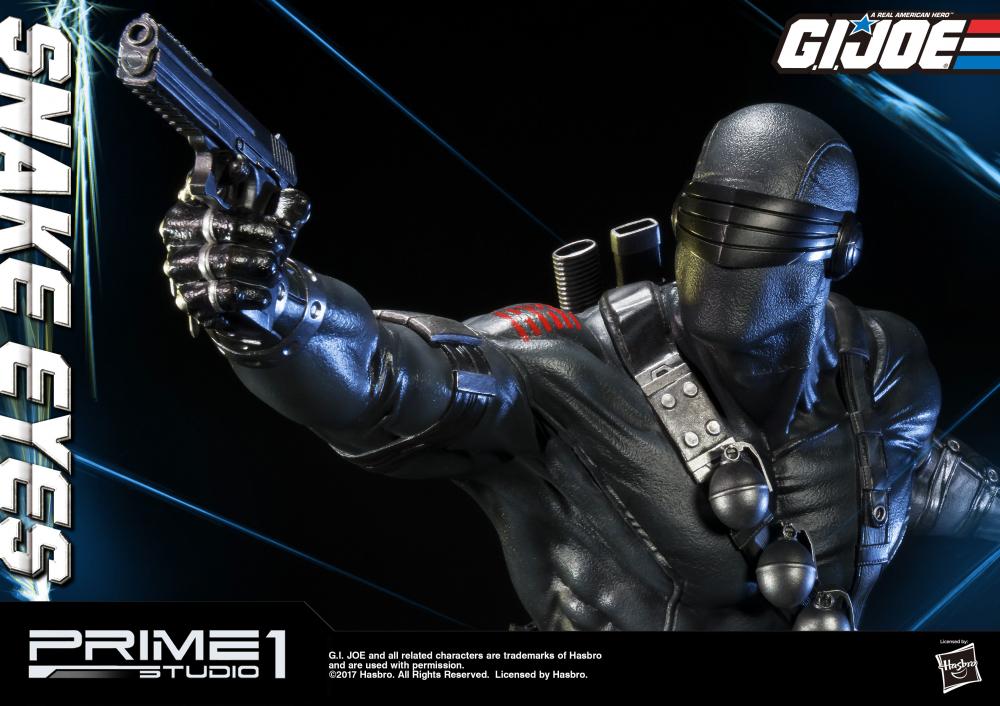 GI Joe Snake Eyes 1/4 Scale Statue EX
