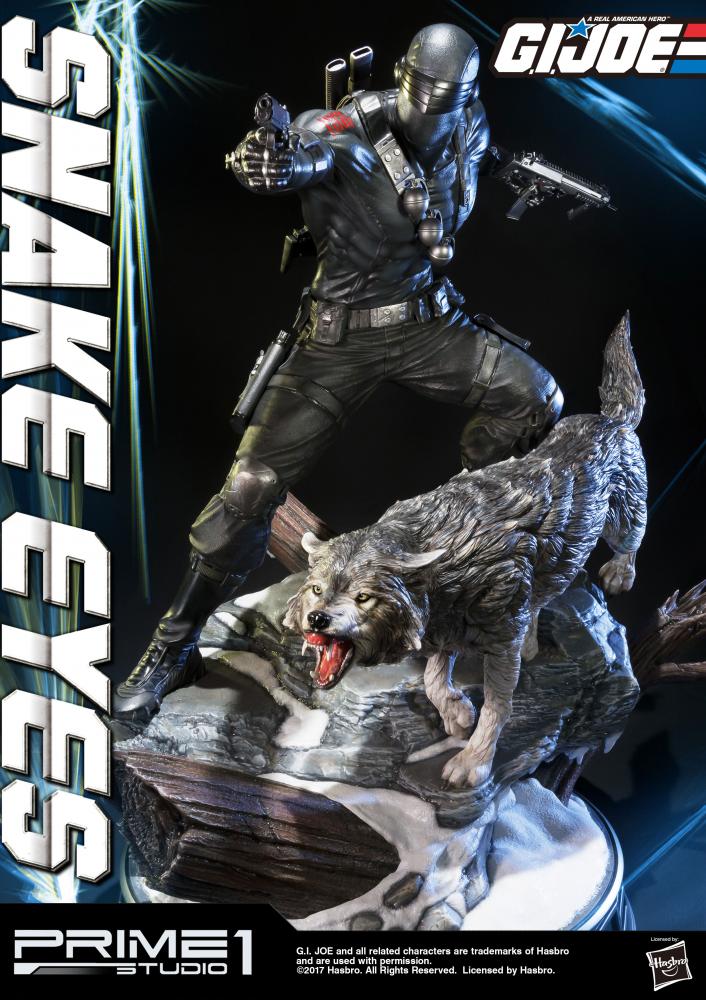 GI Joe Snake Eyes 1/4 Scale Statue EX