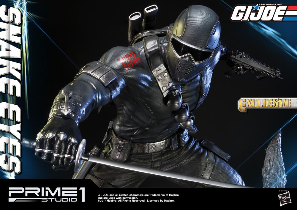 GI Joe Snake Eyes 1/4 Scale Statue EX