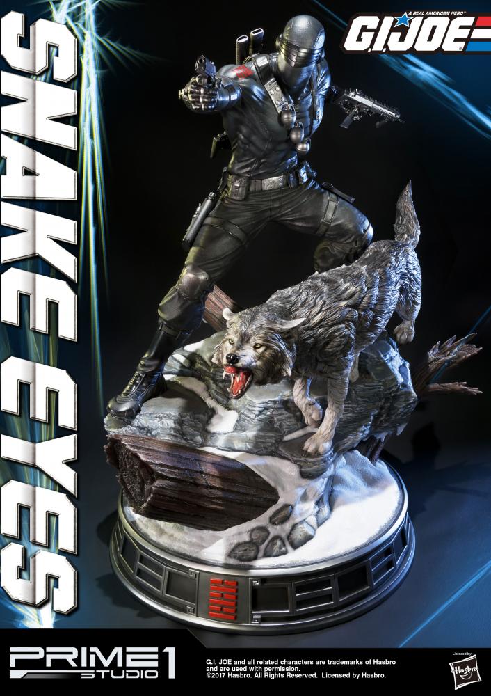 GI Joe Snake Eyes 1/4 Scale Statue EX
