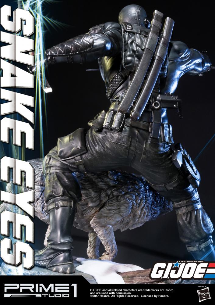 GI Joe Snake Eyes 1/4 Scale Statue EX