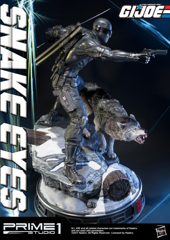 GI Joe Snake Eyes 1/4 Scale Statue EX