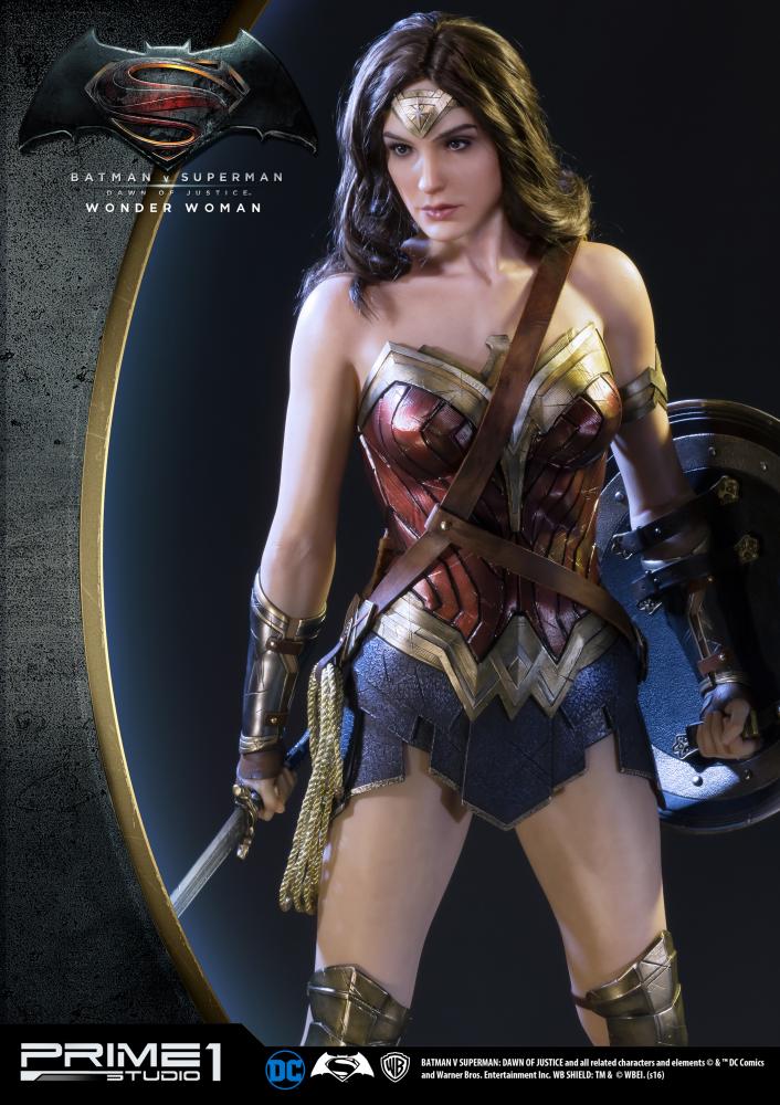 Batman VS Superman Justice Birth Wonder Woman Polystone Statue 1/2 Scale