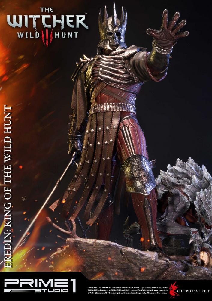 Witcher 3 Wild Hunt Eredin 1/4 Scale Statue EX Version