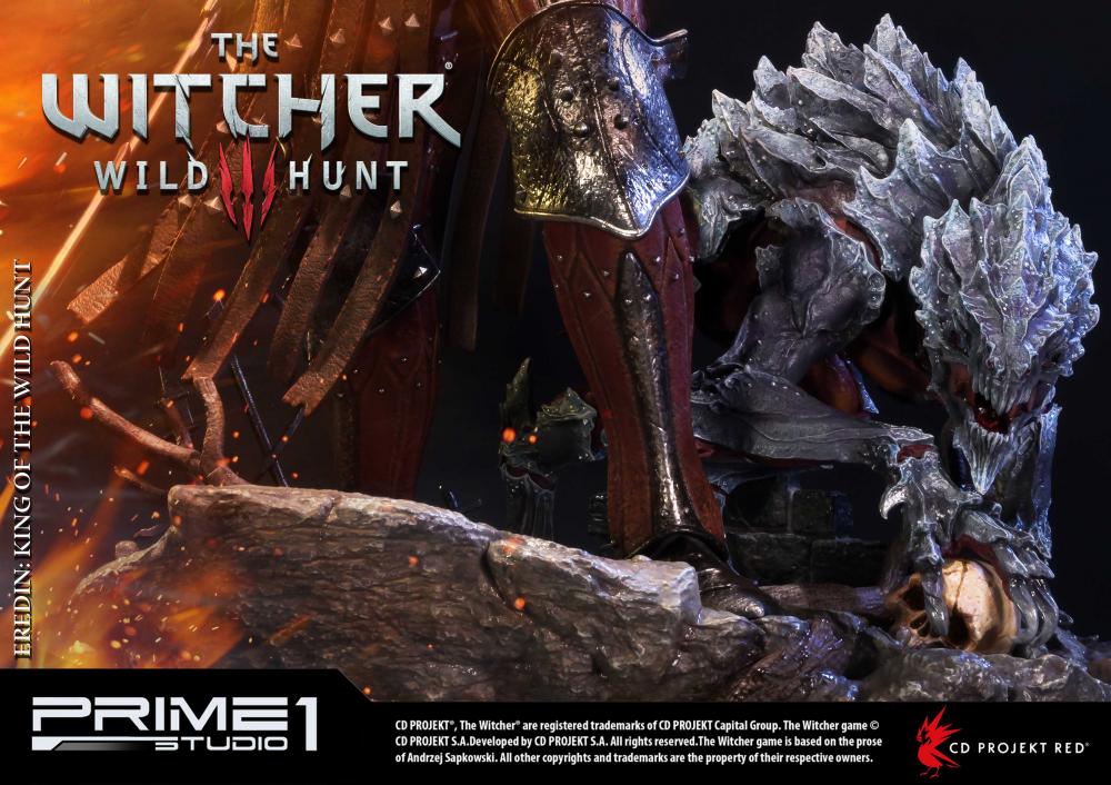 Witcher 3 Wild Hunt Eredin 1/4 Scale Statue EX Version