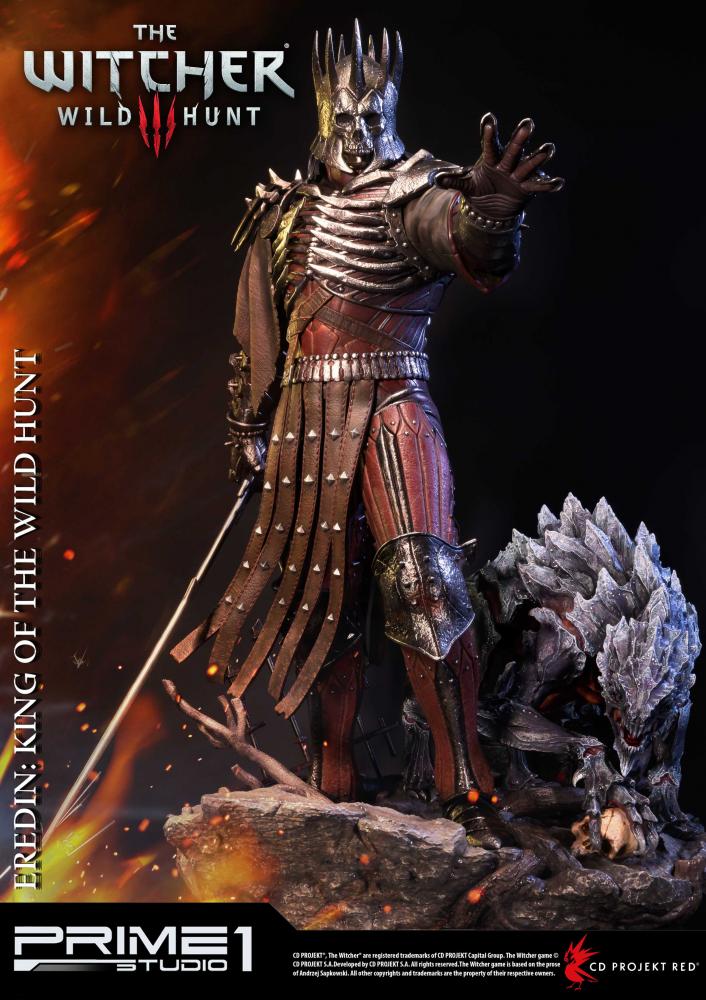Witcher 3 Wild Hunt Eredin 1/4 Scale Statue EX Version