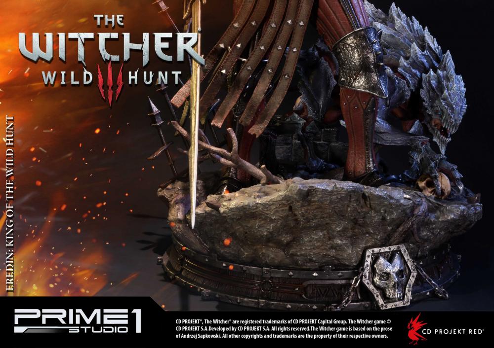 Witcher 3 Wild Hunt Eredin 1/4 Scale Statue EX Version
