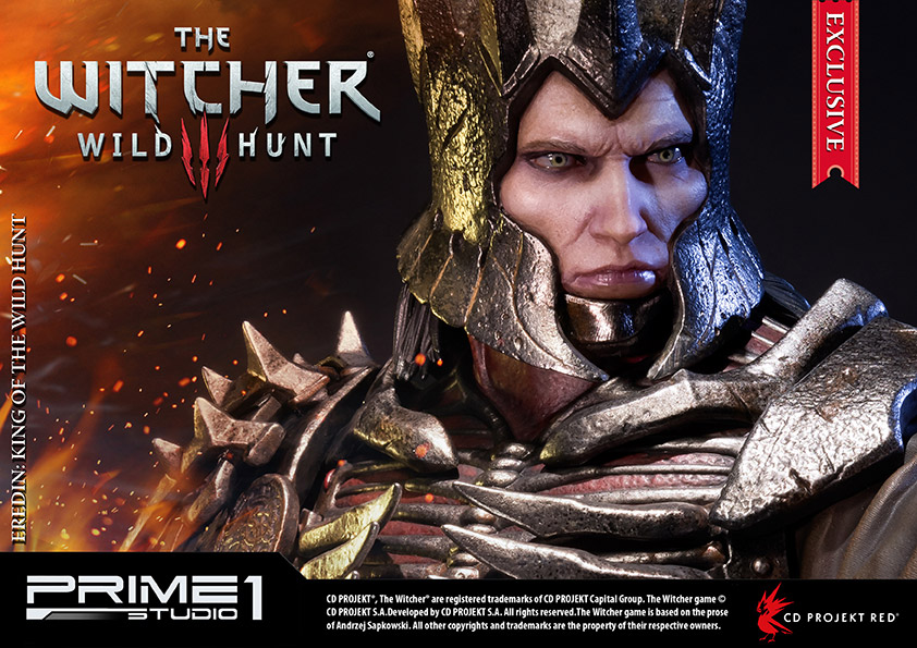 Witcher 3 Wild Hunt Eredin 1/4 Scale Statue EX Version