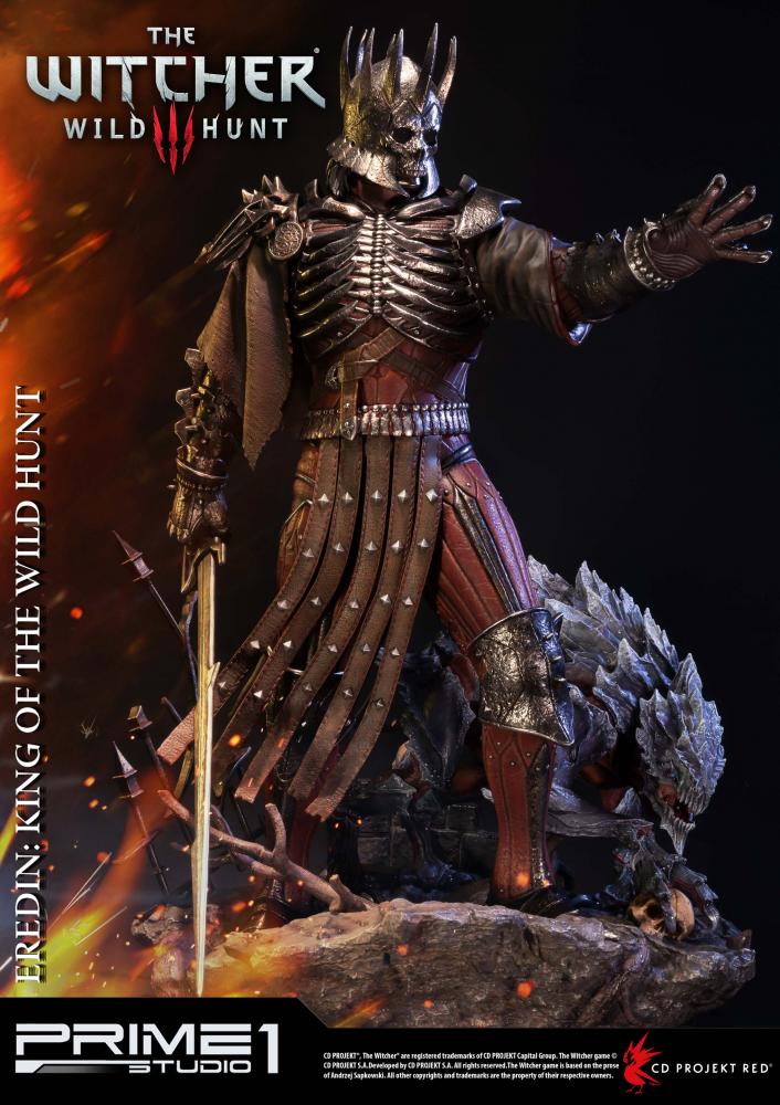 Witcher 3 Wild Hunt Eredin 1/4 Scale Statue EX Version