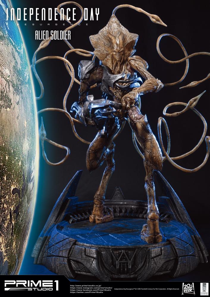Independence Day: Resurgence Alien Soldier 1/4 Scale Statue