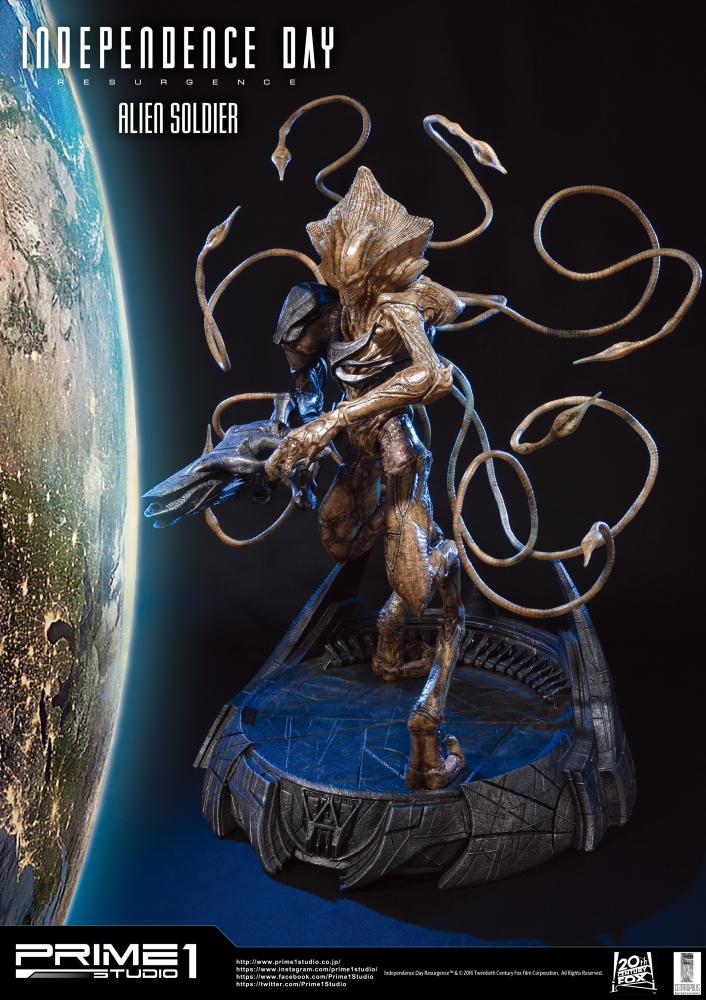 Independence Day: Resurgence Alien Soldier 1/4 Scale Statue