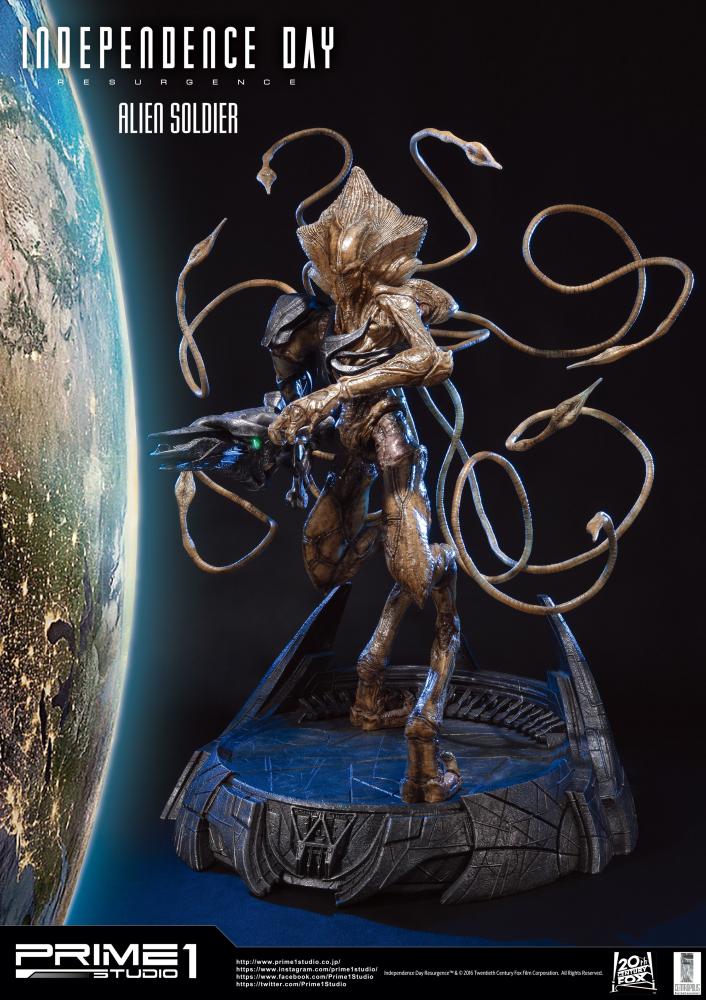 Independence Day: Resurgence Alien Soldier 1/4 Scale Statue