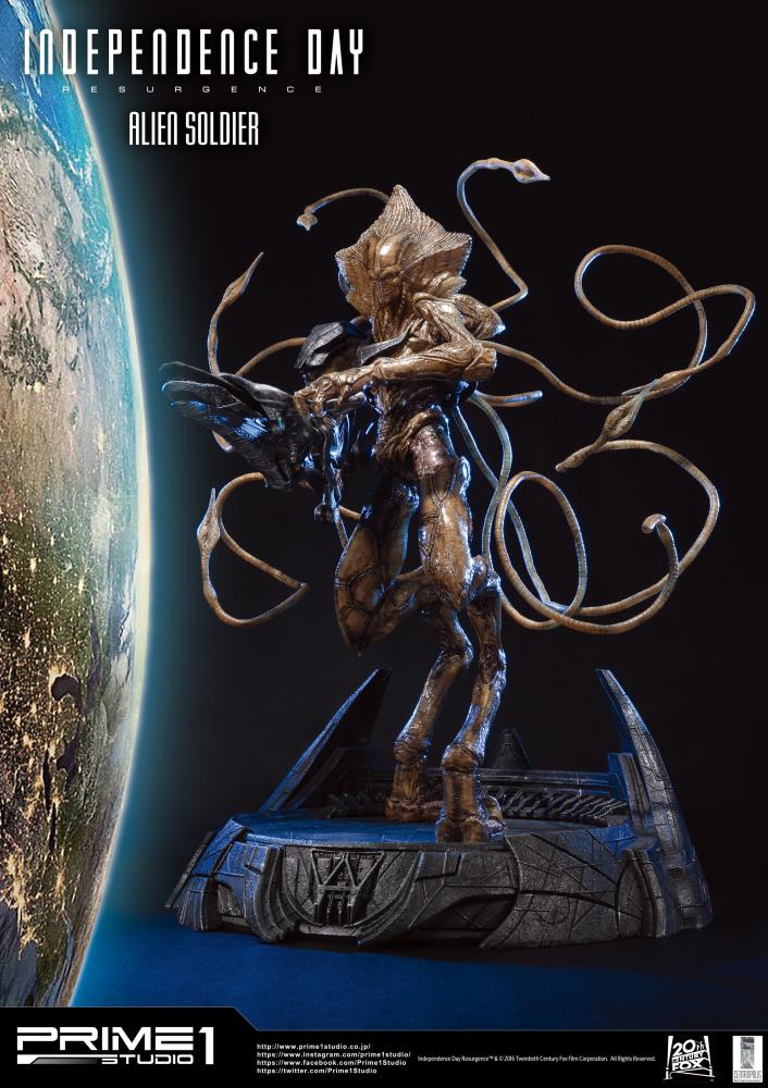 Independence Day: Resurgence Alien Soldier 1/4 Scale Statue