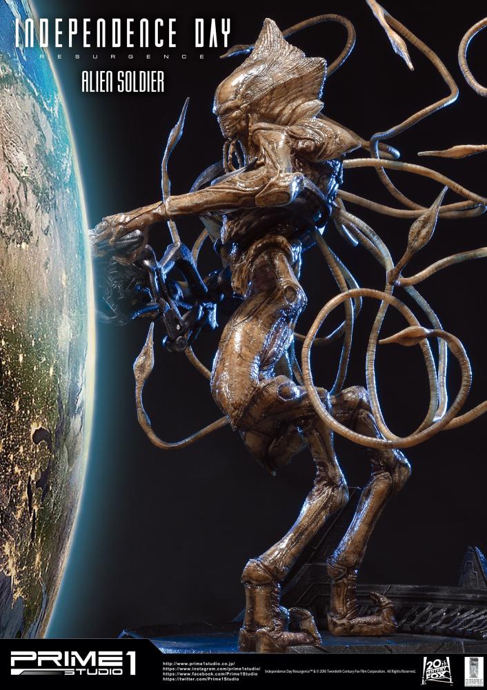 Independence Day: Resurgence Alien Soldier 1/4 Scale Statue