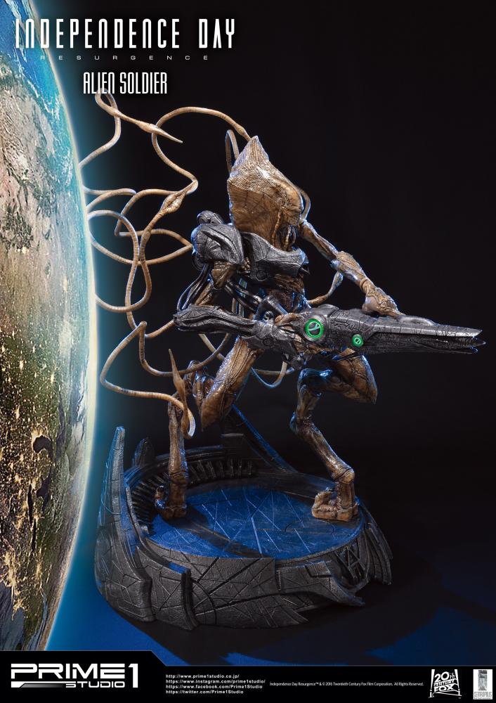 Independence Day: Resurgence Alien Soldier 1/4 Scale Statue
