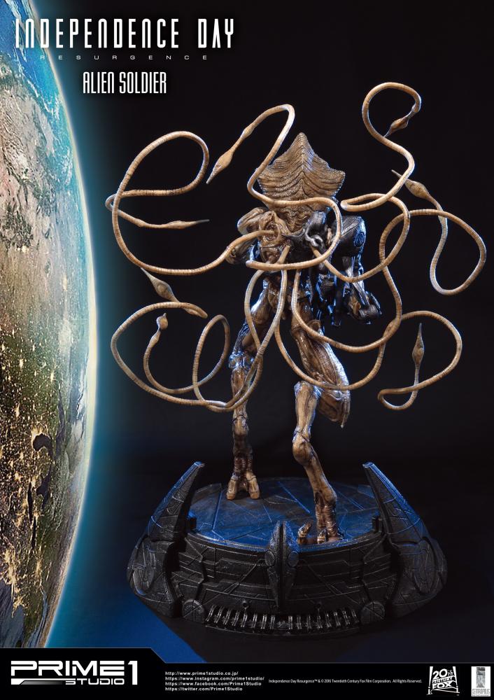 Independence Day: Resurgence Alien Soldier 1/4 Scale Statue