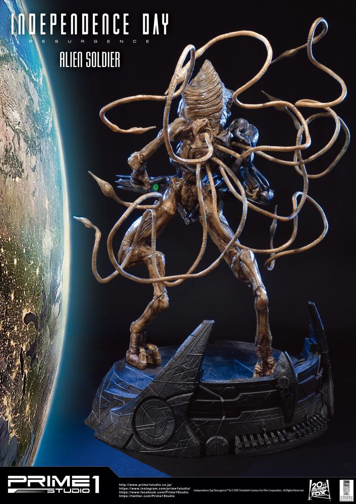 Independence Day: Resurgence Alien Soldier 1/4 Scale Statue