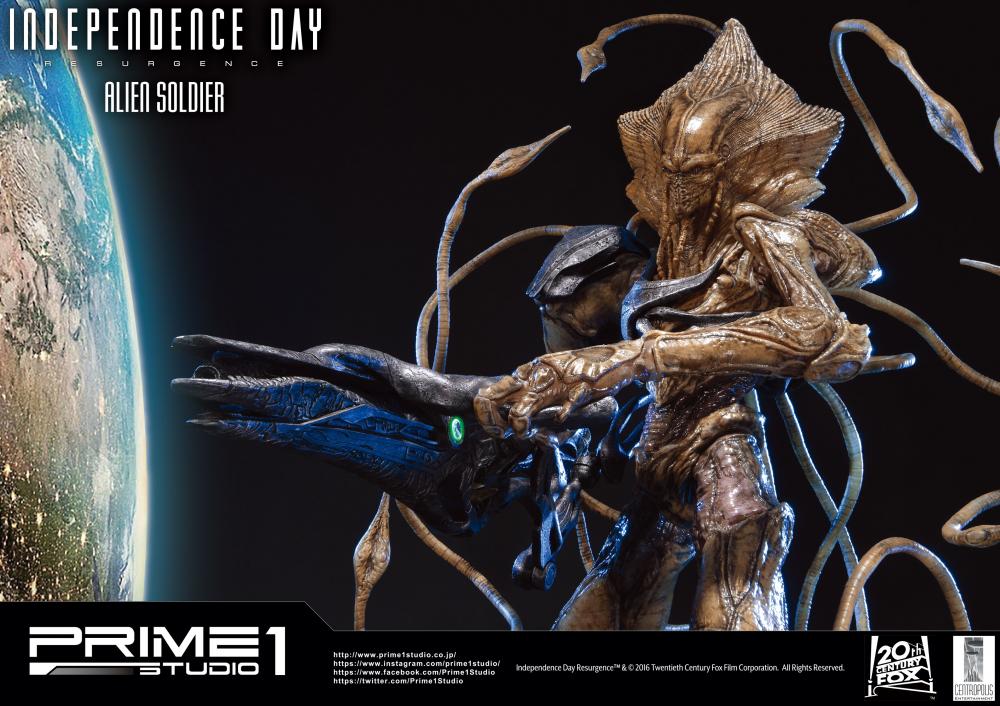 Independence Day: Resurgence Alien Soldier 1/4 Scale Statue