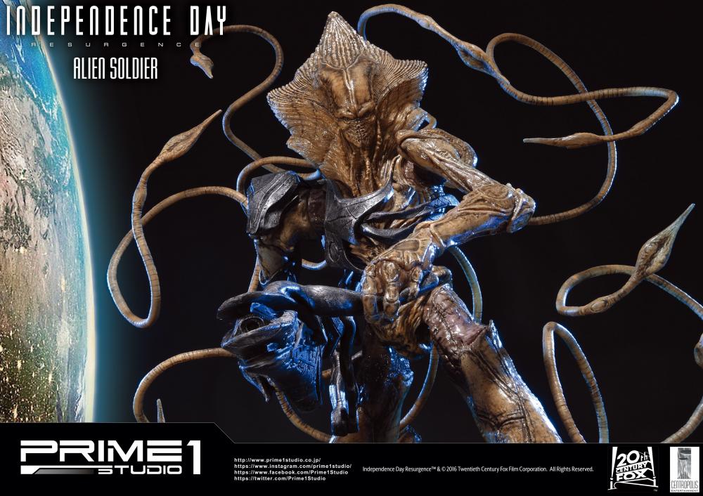 Independence Day: Resurgence Alien Soldier 1/4 Scale Statue
