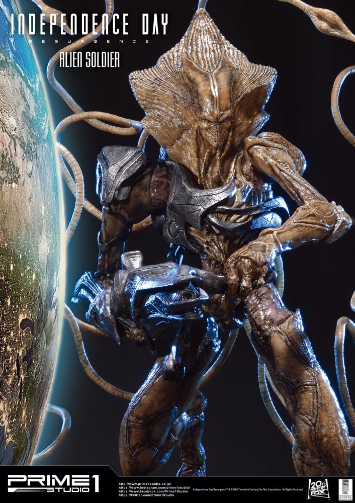 Independence Day: Resurgence Alien Soldier 1/4 Scale Statue