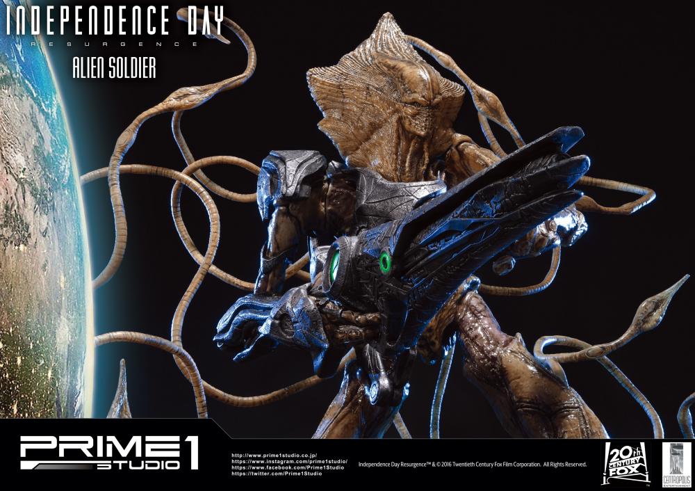 Independence Day: Resurgence Alien Soldier 1/4 Scale Statue