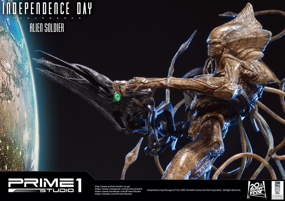 Independence Day: Resurgence Alien Soldier 1/4 Scale Statue