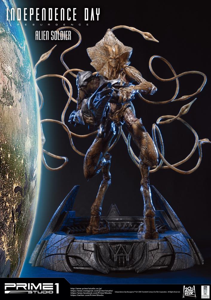 Independence Day: Resurgence Alien Soldier 1/4 Scale Statue