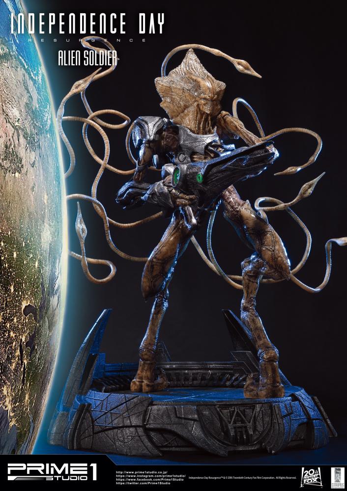 Independence Day: Resurgence Alien Soldier 1/4 Scale Statue