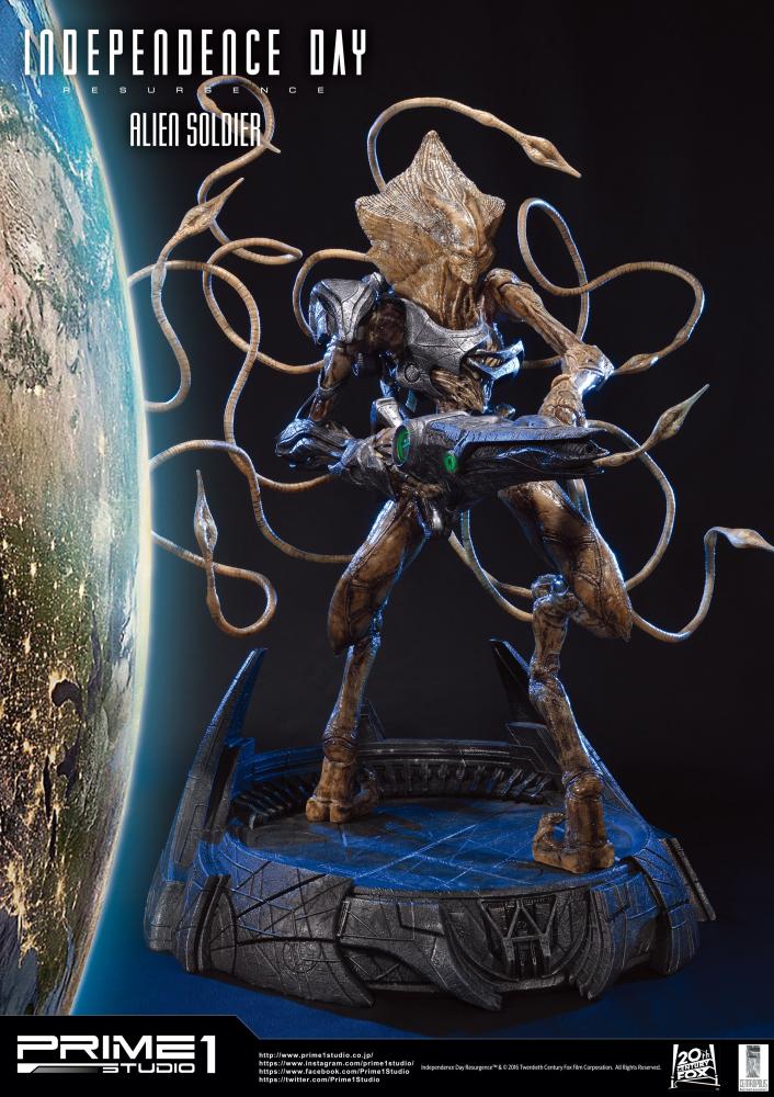 Independence Day: Resurgence Alien Soldier 1/4 Scale Statue