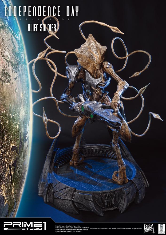 Independence Day: Resurgence Alien Soldier 1/4 Scale Statue