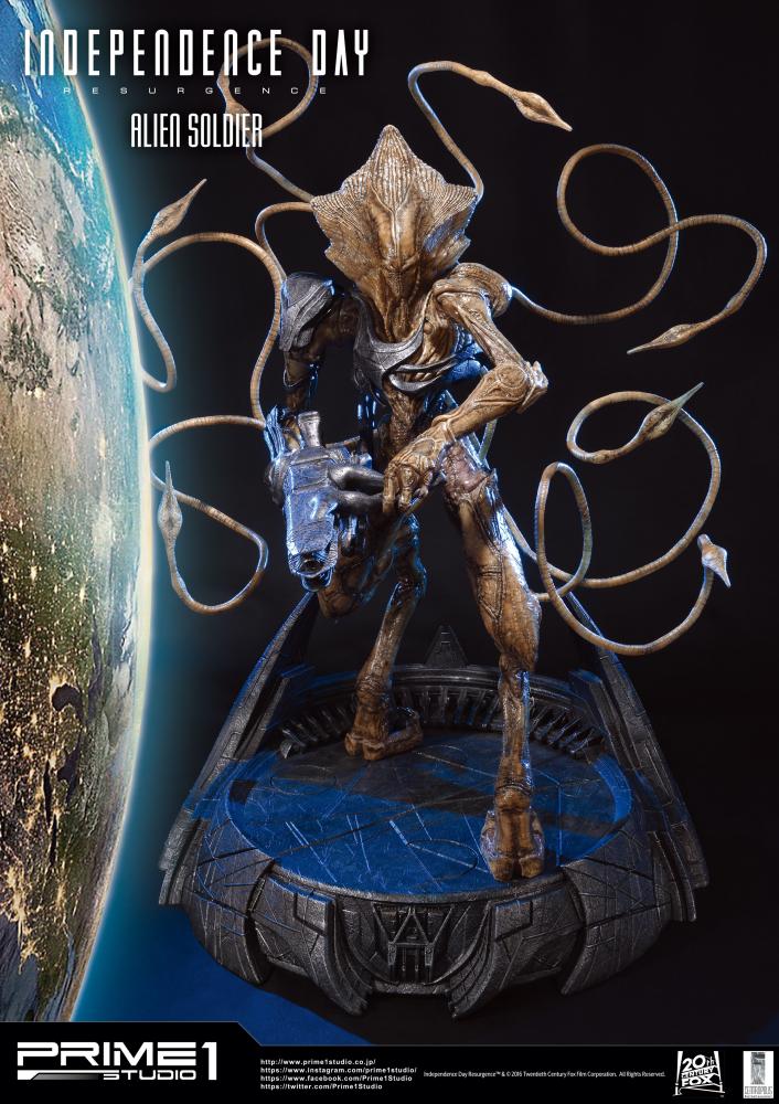 Independence Day: Resurgence Alien Soldier 1/4 Scale Statue