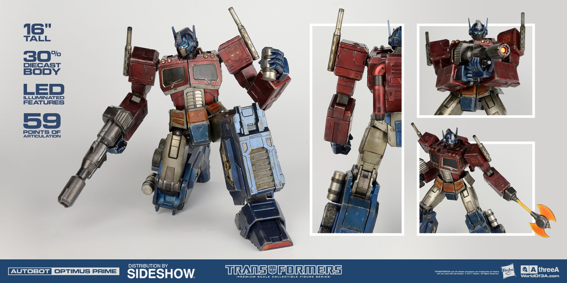 Optimus Prime Classic Edition by ThreeA Toys
