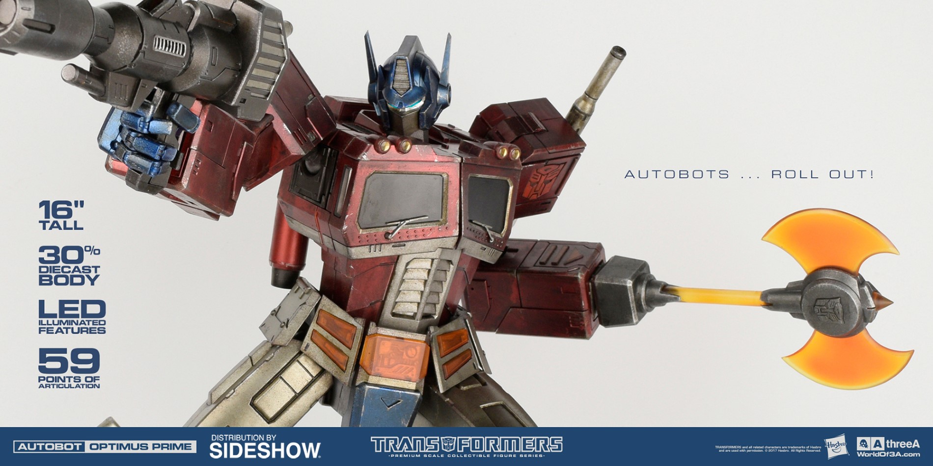 Optimus Prime Classic Edition by ThreeA Toys