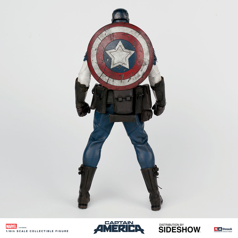 Captain America Sixth Scale Figure by ThreeA Toys