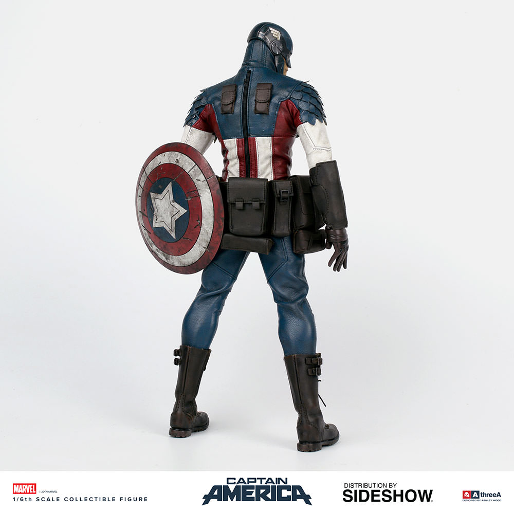 Captain America Sixth Scale Figure by ThreeA Toys