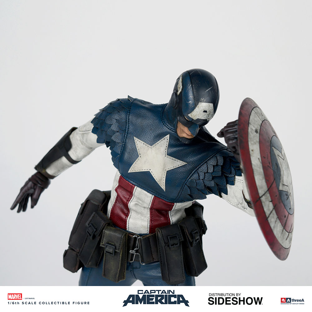 Captain America Sixth Scale Figure by ThreeA Toys