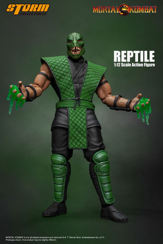 Mortal Kombat 1/12 Action Figure VS Series Classic Reptile