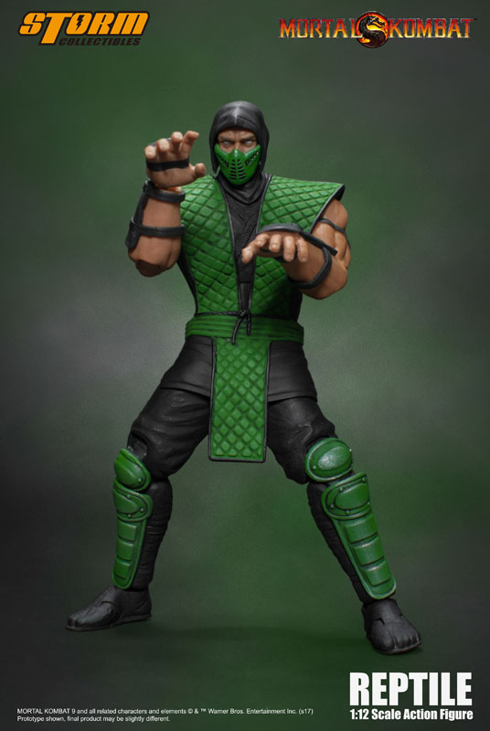 Mortal Kombat 1/12 Action Figure VS Series Classic Reptile