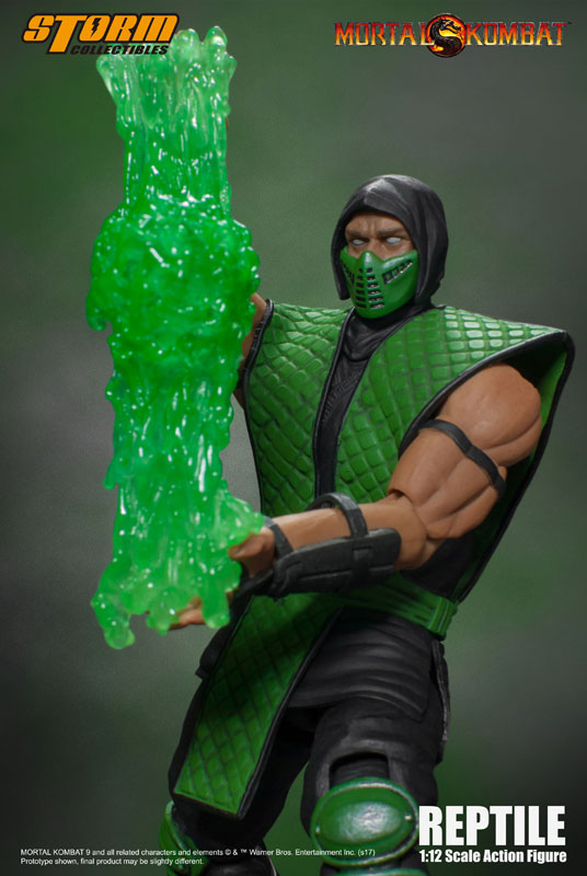 Mortal Kombat 1/12 Action Figure VS Series Classic Reptile