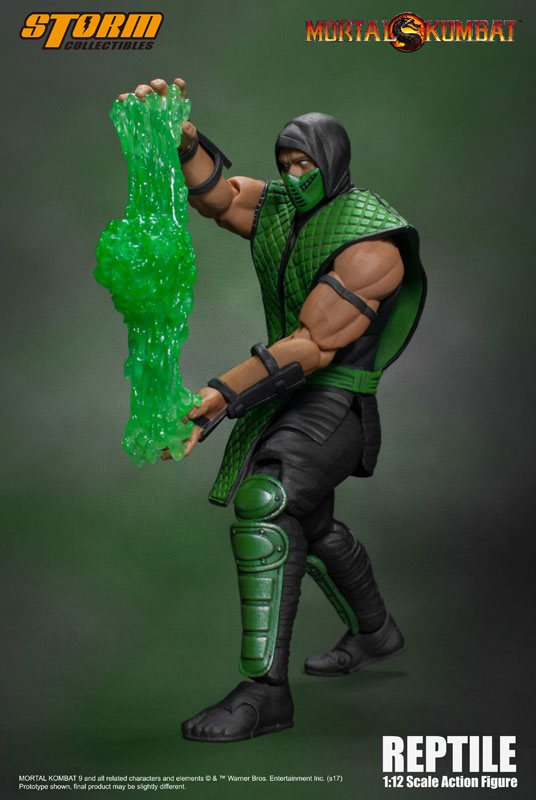 Mortal Kombat 1/12 Action Figure VS Series Classic Reptile