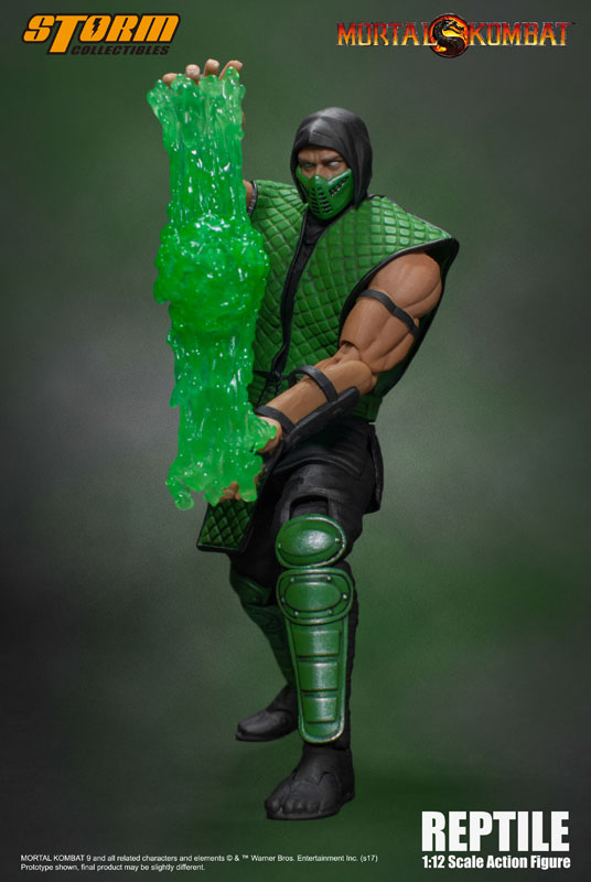 Mortal Kombat 1/12 Action Figure VS Series Classic Reptile