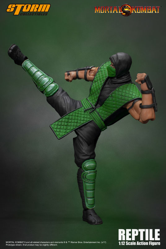 Mortal Kombat 1/12 Action Figure VS Series Classic Reptile