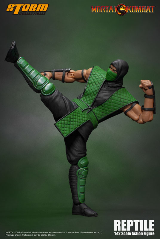 Mortal Kombat 1/12 Action Figure VS Series Classic Reptile