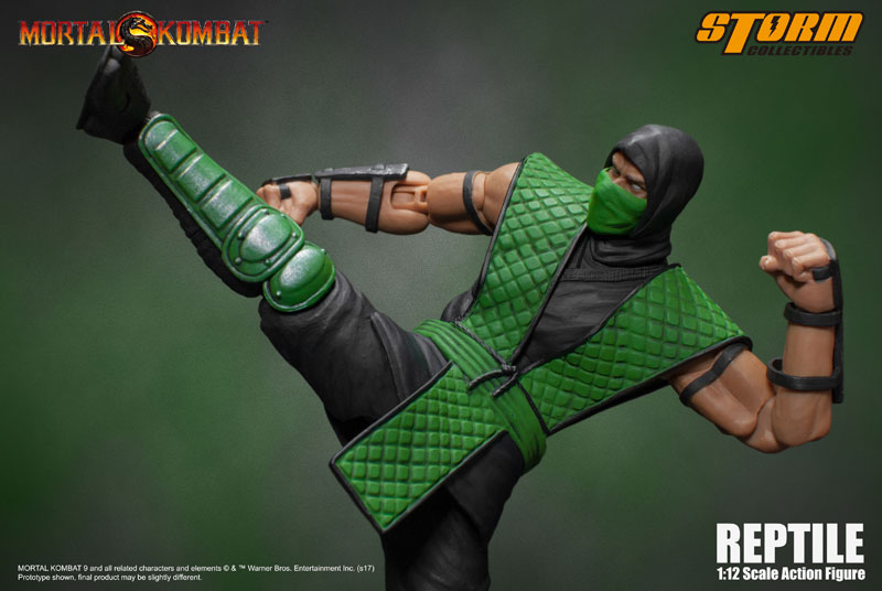 Mortal Kombat 1/12 Action Figure VS Series Classic Reptile