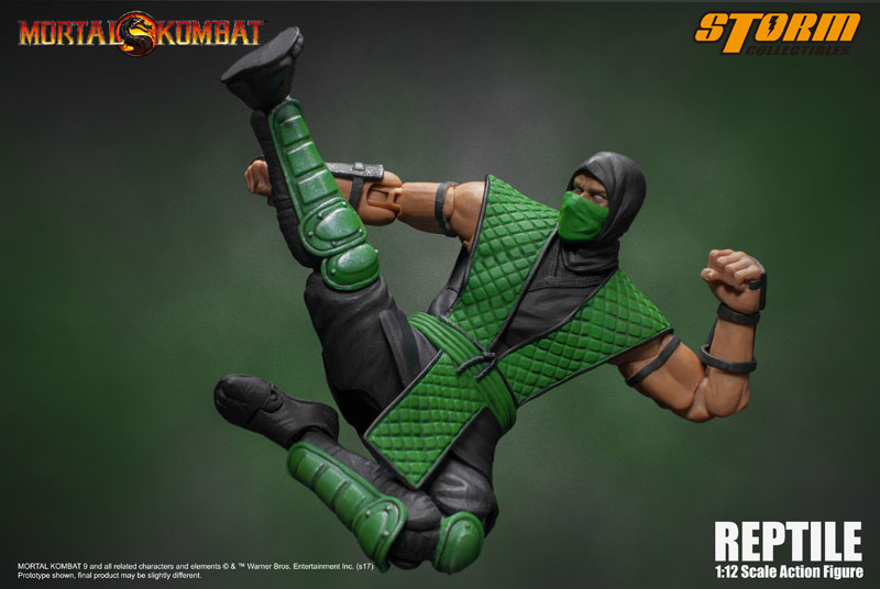 Mortal Kombat 1/12 Action Figure VS Series Classic Reptile